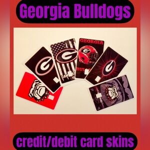 Georgia Bulldogs Credit/Debit Card Skins